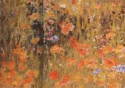 Robert William Vonnoh Poppies oil painting on canvas